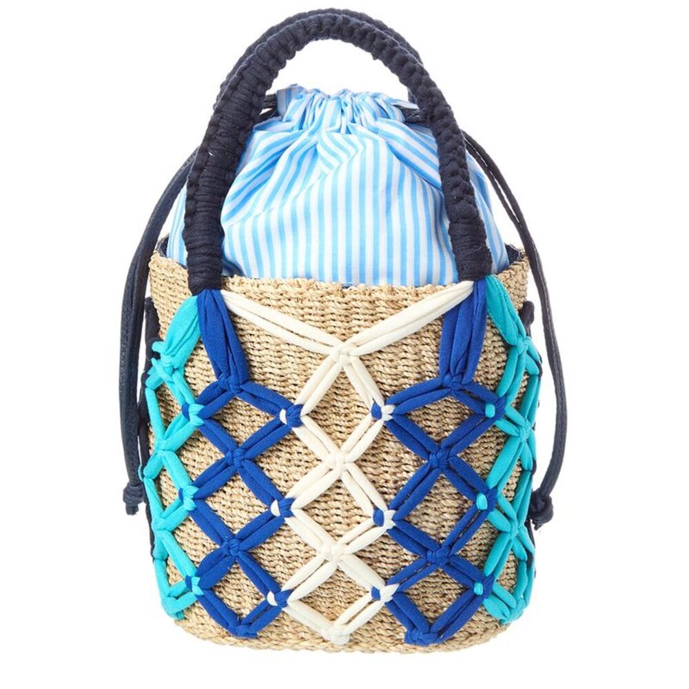 Rafé Michelle Bucket Tote, Blue